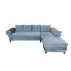 Sofá Seccional Living Factory Boston 5 Cuerpos Gris