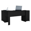Escritorio Home Mobili Xico 2 Cajones 3 Puertas Negro