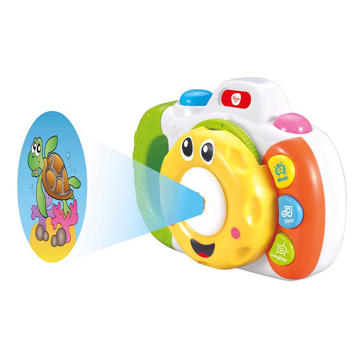 Cámara Proyector Interactiva con Luz y Música Benic Baby