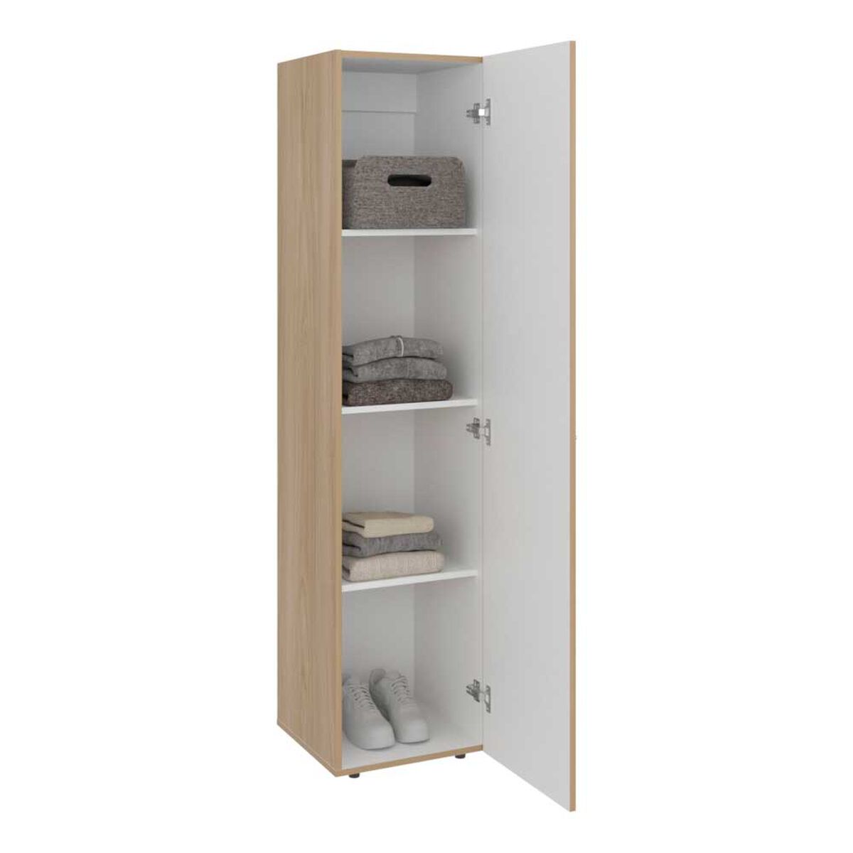 Closet Tuhome Dreams 1 Puerta  Fresno Blanco