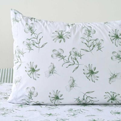 Imagen 2 del producto Juego de Sábanas Elements & Co 1.5 Plazas 200 Hilos Bouquet