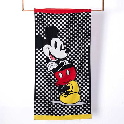 Toalla de Playa Infantil Disney Cuadrado Mickey 70 x 140 cm
