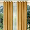 Combo Cortinas Doral Tabatha 220 x 140 cm Mostaza