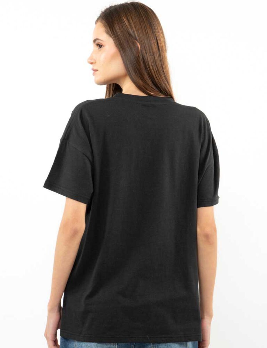 Polera Dibujos Animados Manga Corta Mujer Icono