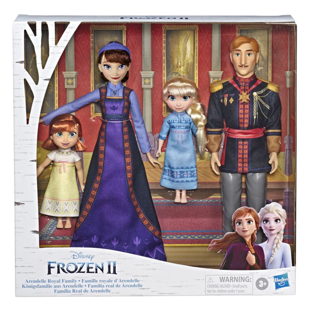 Set Frozen Familia Real De Arendelle