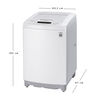 Lavadora Automática LG WT16WPB 16 kg.