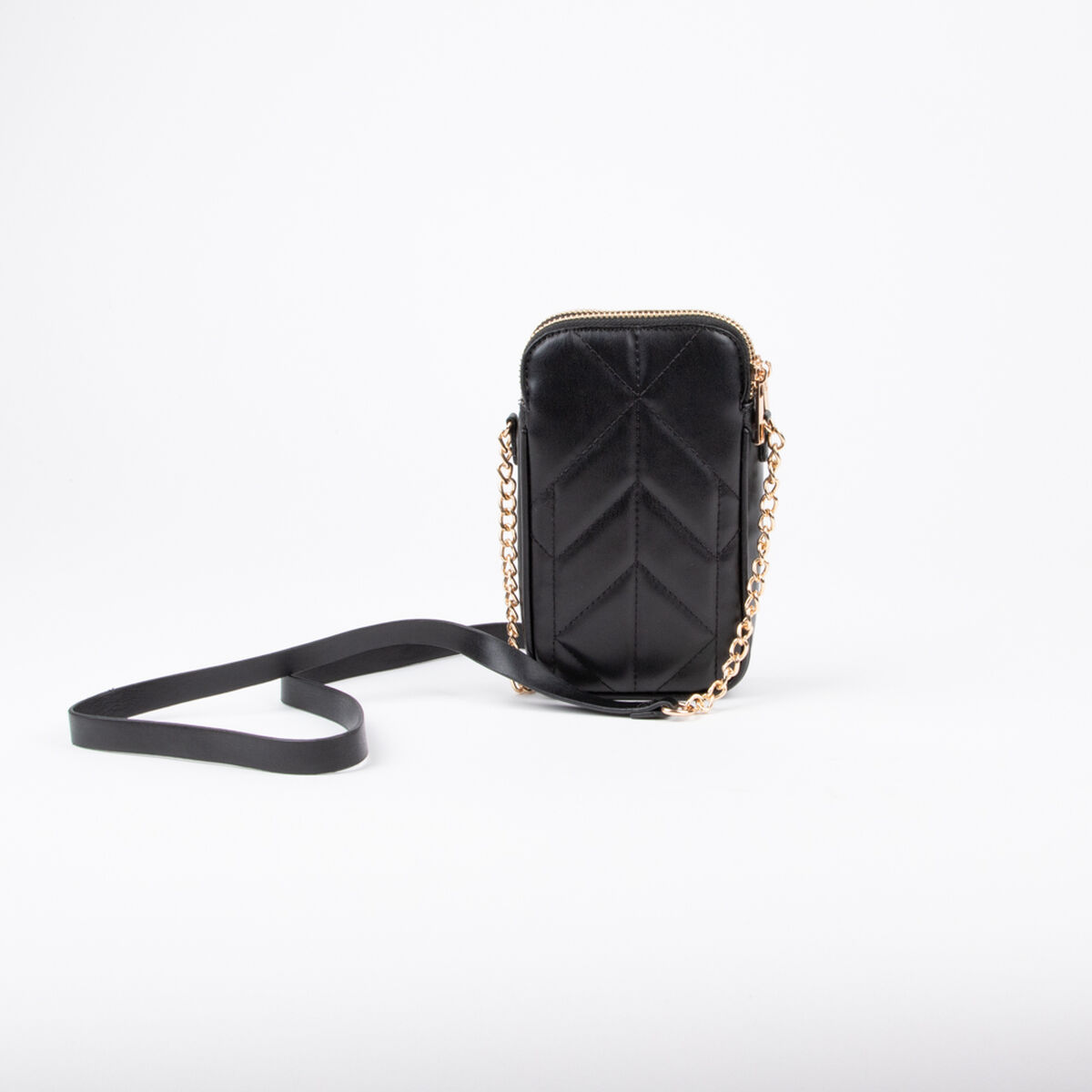 Porta Celular Negro Icono