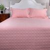 Quilt Doral King Rosa Pastel  Velvety