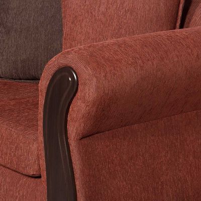 Imagen 2 del producto Sofá Black Factory Barcelona 2 Cuerpos Terracota