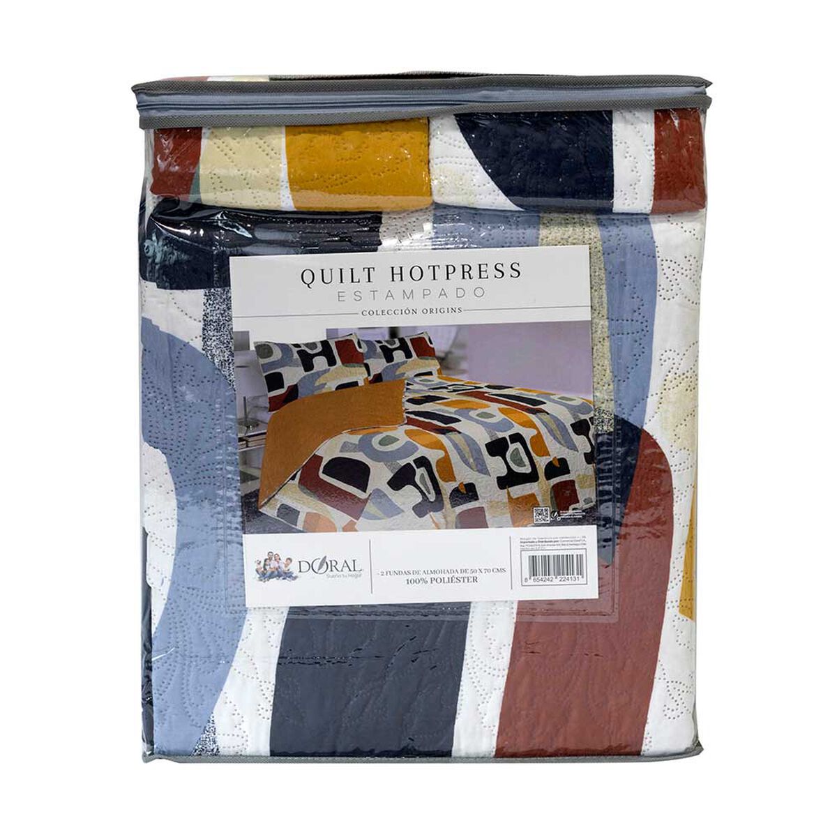 Quilt Doral King Hotpress Origins D16 Estampado