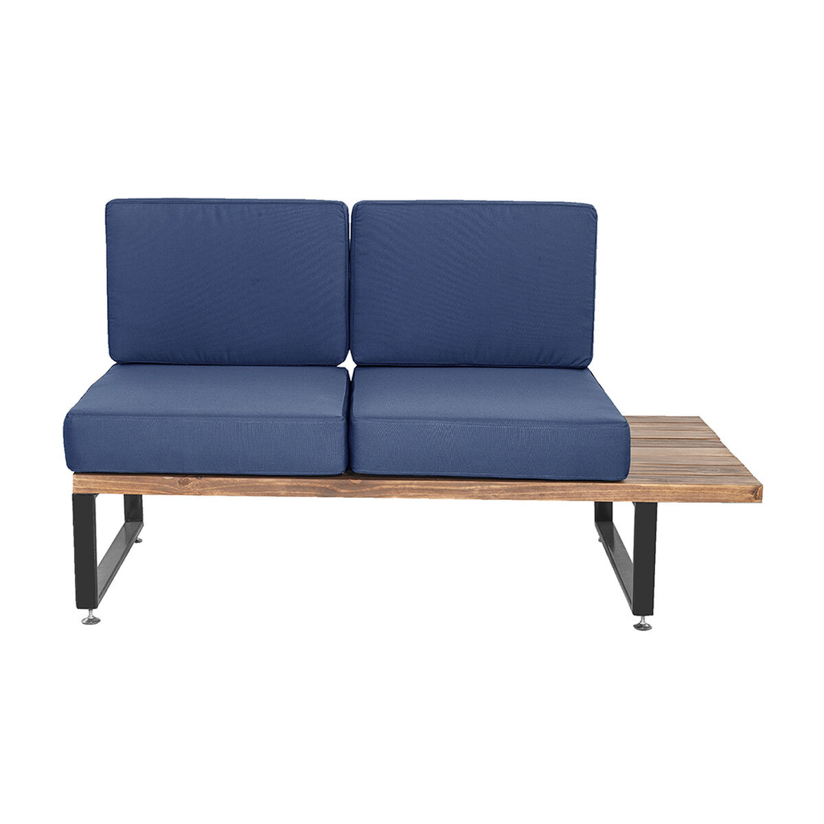 Sofá para Terraza Derecho Innovamuebles Maitén 2 Cuerpos Azul 