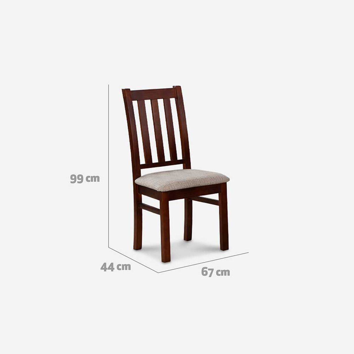 Juego de Comedor CIC Ñuble Caramelo 8 Sillas