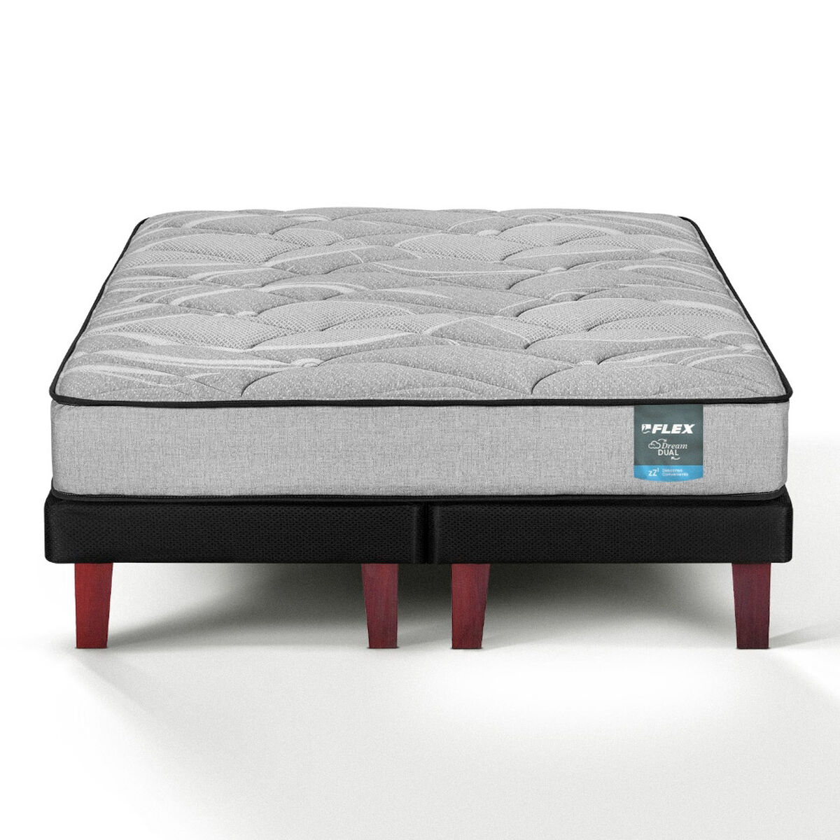 Cama Europea Flex 2 Plazas Dream Dual Box