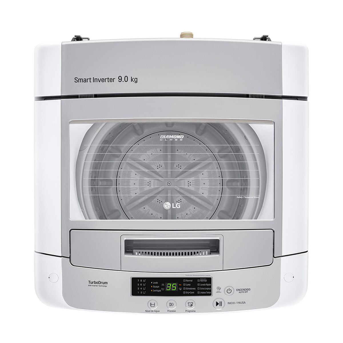 Lavadora Automática LG WT9WPB2 9 kg.