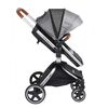 Coche Travel System Deluxe 360° Sx Gris Bebesit