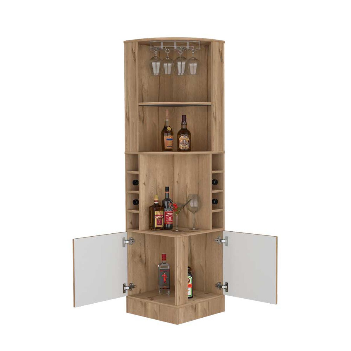 Bar Tuhome Beijing 2 Puertas  Caj&oacute;n Duna Blanco