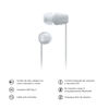 Audífonos In Ear SONY IER-EX15C/WZUC Blanco