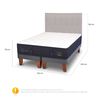 Cama Europea CIC Base Dividida 2 Plazas Súper Premium + Respaldo