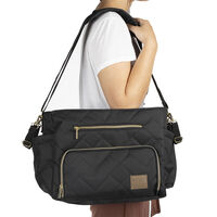 Bolso Motto Gold Negro
