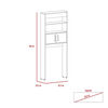 Combo Espejo + Mueble Lavamanos + Mueble Auxiliar  + Optimizador Baño TuHome Bath 300