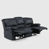Juego de Living Reclinable Daniels Castle Sof&aacute; 3 Cuerpos + 2 Bergere Gris