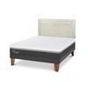 Cama Europea CIC 2 Plazas Ortopedic Advance + Respaldo Milan Alpino