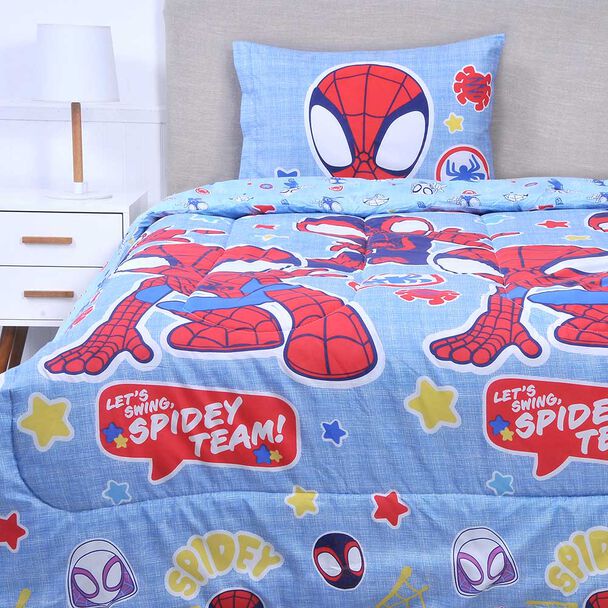 Plumón Infantil Disney 1,5 Plazas Spidy