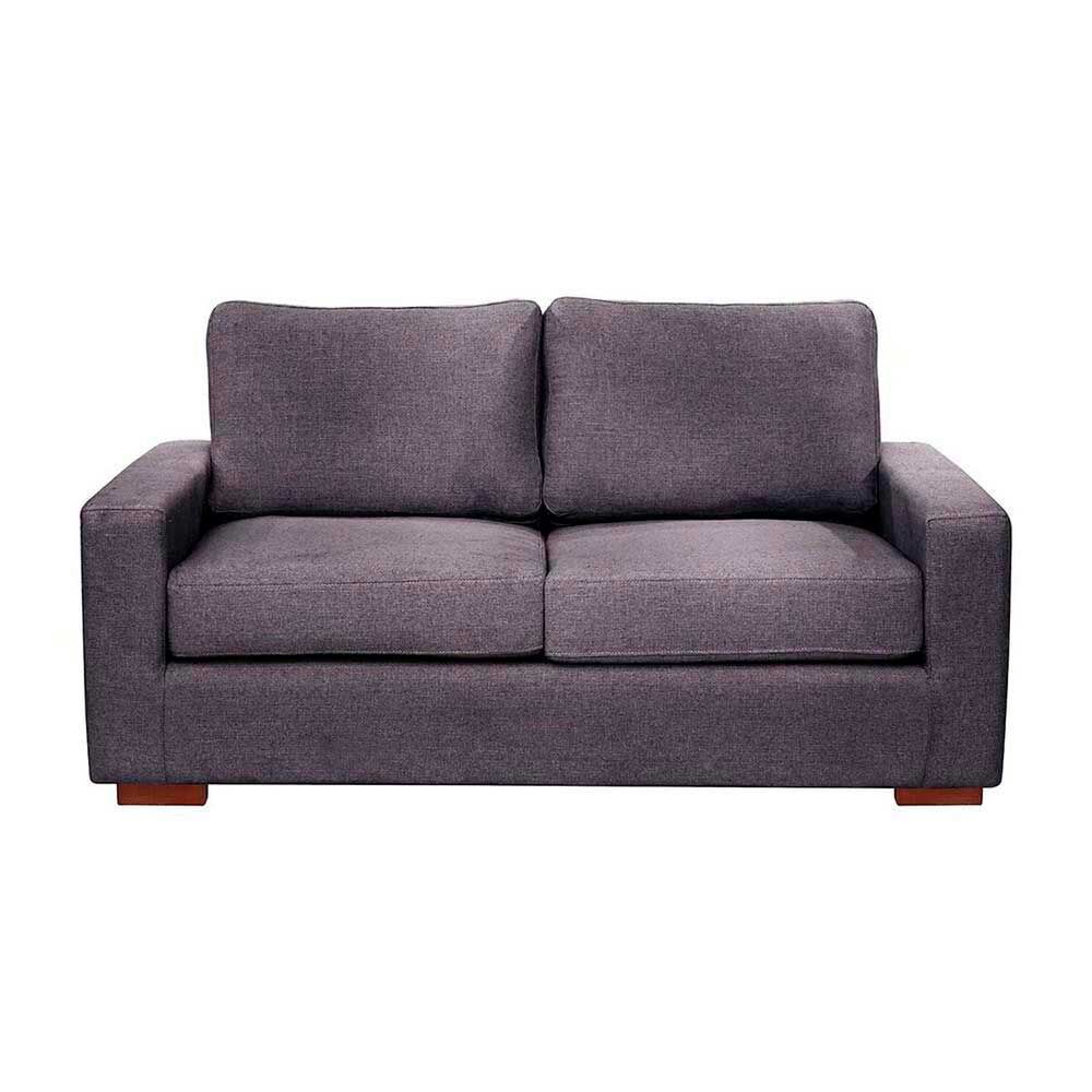 Sofá Latam Home Livorno 2 Cuerpos Gris Oscuro