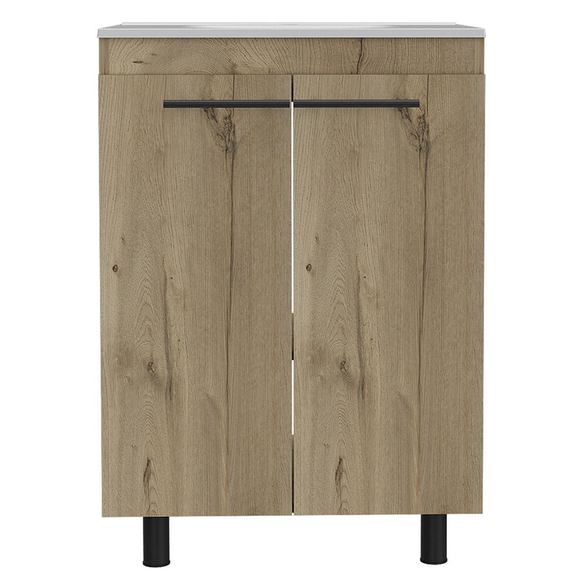 Mueble de Lavamanos Piso + Espejo TuHome Khari