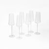 Set 6 Copas Champagne Coquinaria Wave