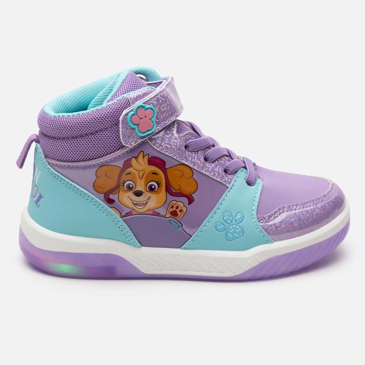 Zapatilla Urbana Morado Ni&ntilde;a Paw Patrol
