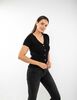 Polera Botones Manga Corta Mujer Zibel