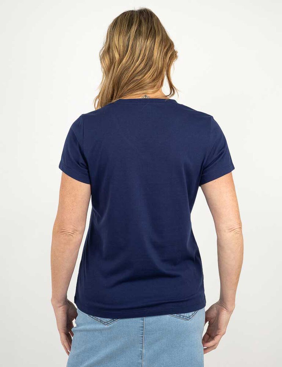 Polera Manga Corta Mujer Portman Club