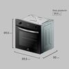 Horno Empotrable Mademsa OM6CB 59 L Negro