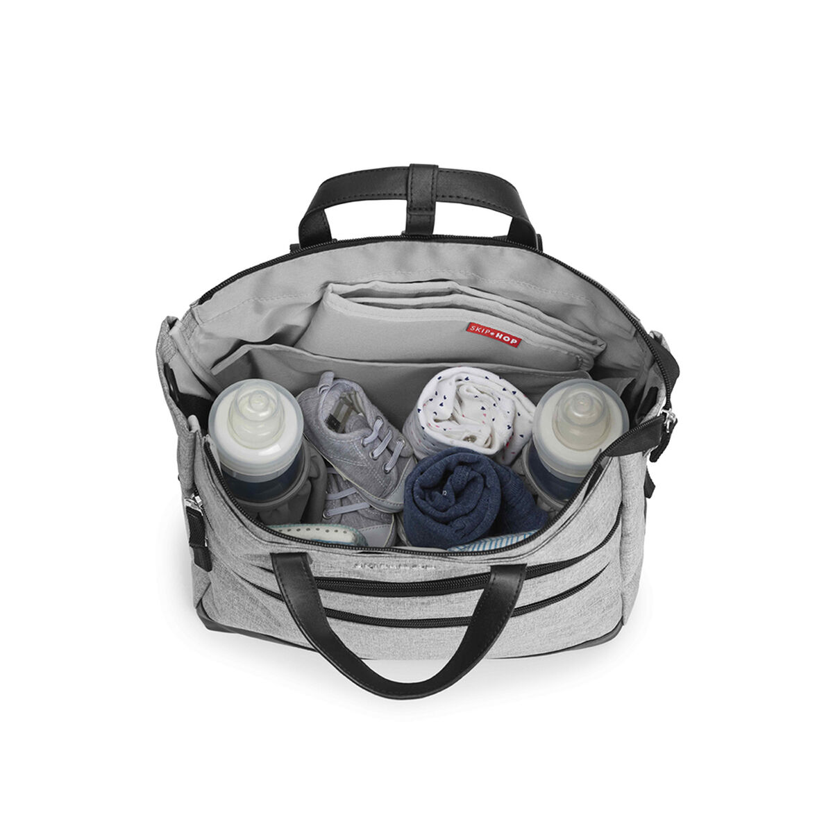 Mochila Trio Convertible Gris Skip Hop