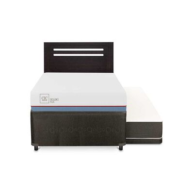 Cama Nido CIC 1,5 Plazas Excellence Plus + Respaldo Munich Negro