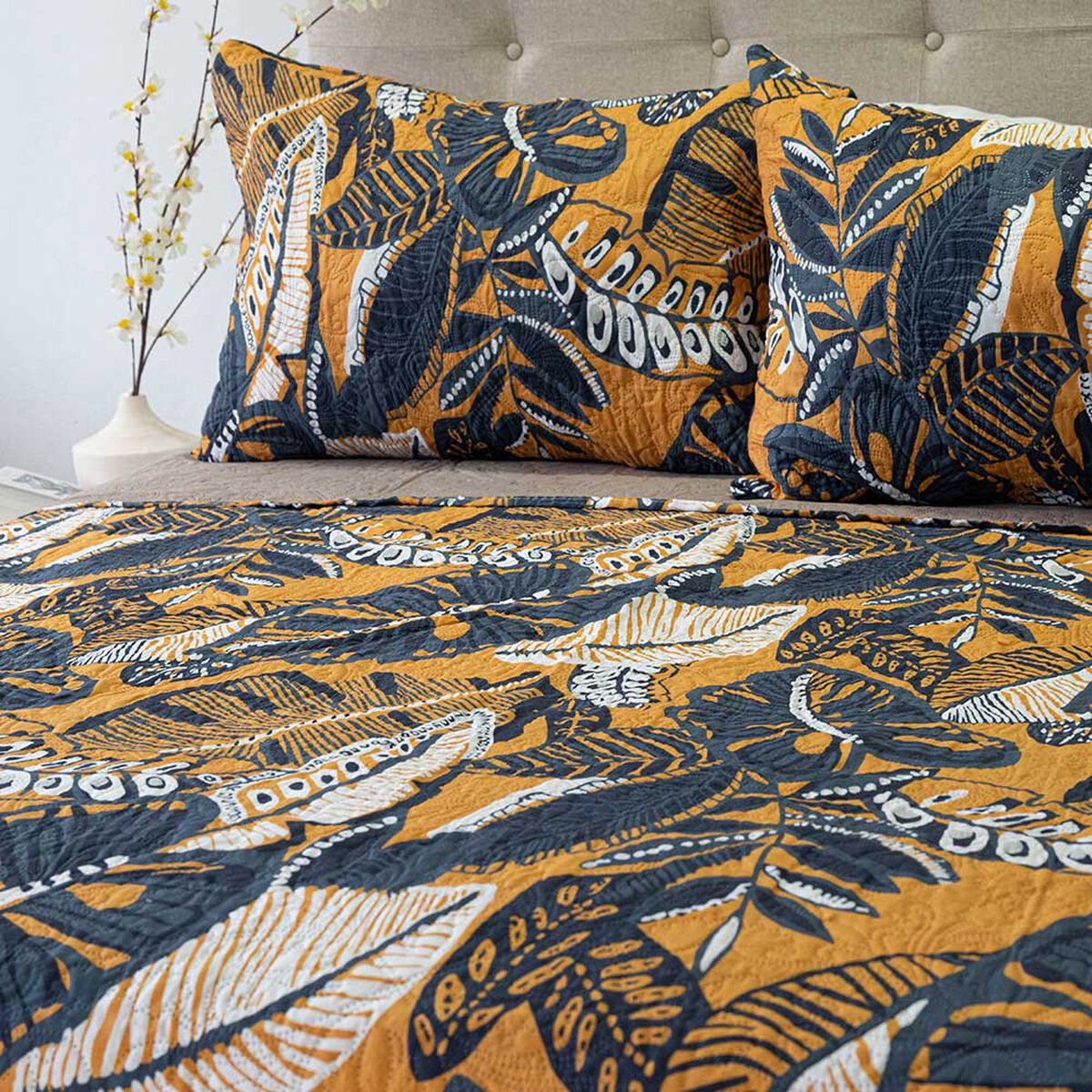 Quilt Doral King Hotpress Origins D3 Estampado