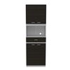 Mueble Microondas TuHome Bau Blanco/Wengue
