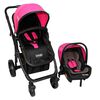 Coche Travel System Bebeglo Volta RS-13780-1 Fucsia