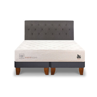 Imagen 1 del producto Cama Europea CIC Base Dividida 2 Plazas Cocopedic
