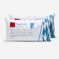 Set 2 Almohadas Rosen Soft Microfibra 50x90 cm