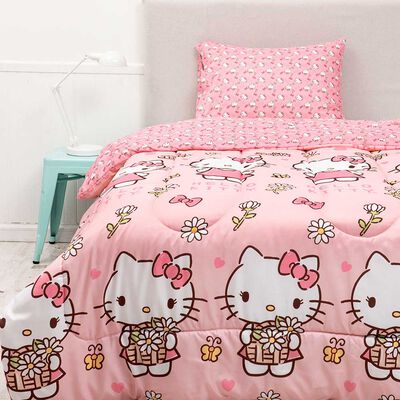 Plum&oacute;n Infantil Sanrio-HKitty 1.5 Plazas Margari