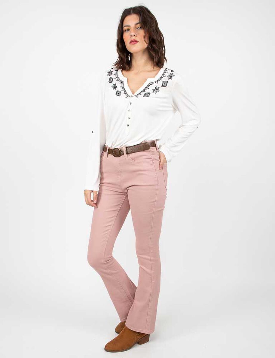 Jeans Straight Mujer Alma