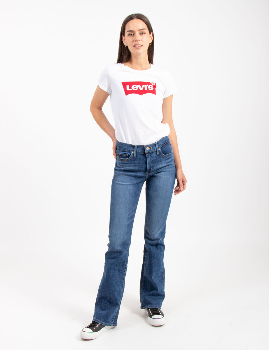 Jeans Recto Mujer Levis