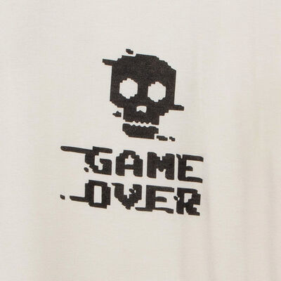 Imagen 2 del producto Polera Manga Corta Niño Cutback Crudo, Denim, Gris, Menta