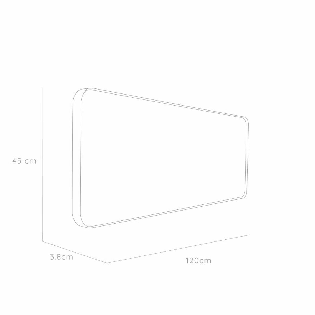 Espejo Tuhome Loky Rectangular 45x120cm