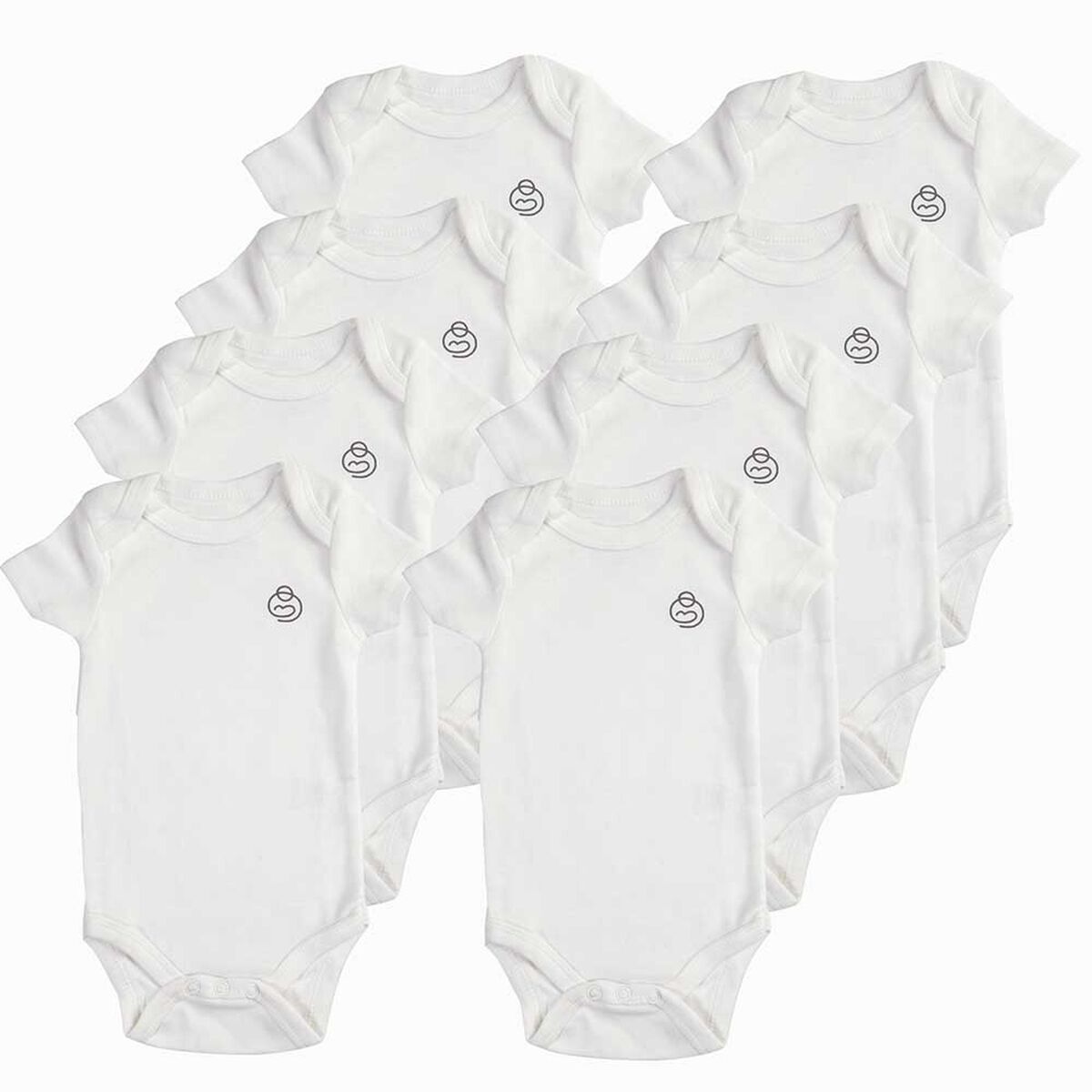 Pack 8 Body de Algodón 18 a 24 Meses Bebesit