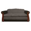Juego de Living Elegant Detail Marsella Sofá 3 Cuerpos + Dos Sillones 1 Cuerpo Gris
