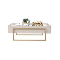 Mesa de Centro Vekkahome Pilar Blanco