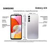 Celular Samsung Galaxy A14 128GB 6,6" Awesome Silver Liberado
